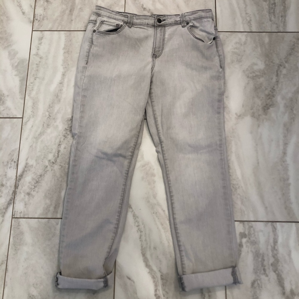 Calvin Klein Skinny Jeans Light Grey